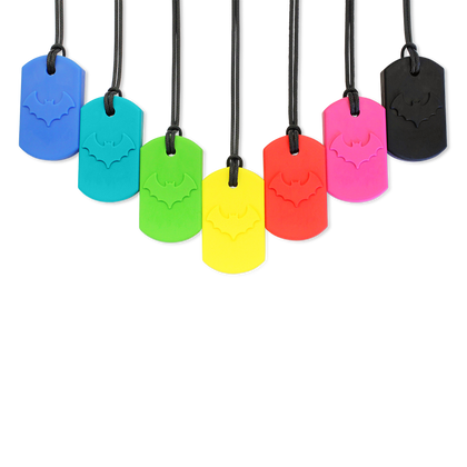 CalmNest Bat Bite Chewelry Necklace