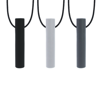 CalmNest Bite Tube Hollow Chew Necklace