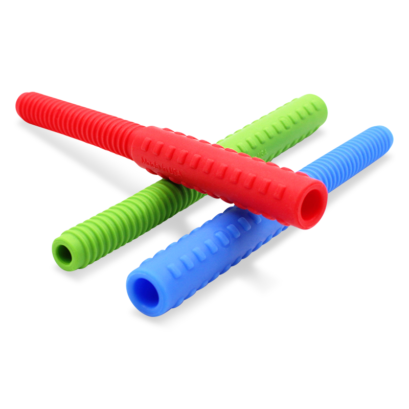 CalmNest Bite Tube Hollow Chew Tool (Textured)