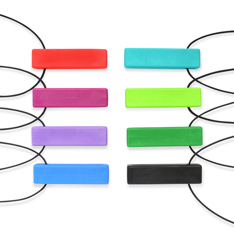 CalmNest Brick Stick Chew Necklace (Smooth)