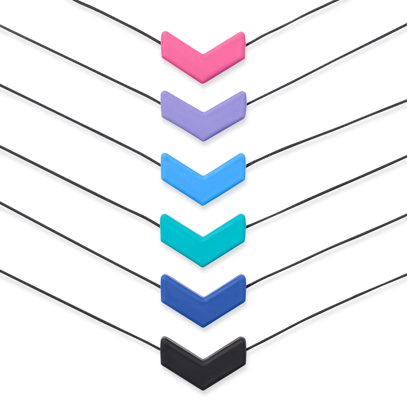 CalmNest Chevron Chew Necklace