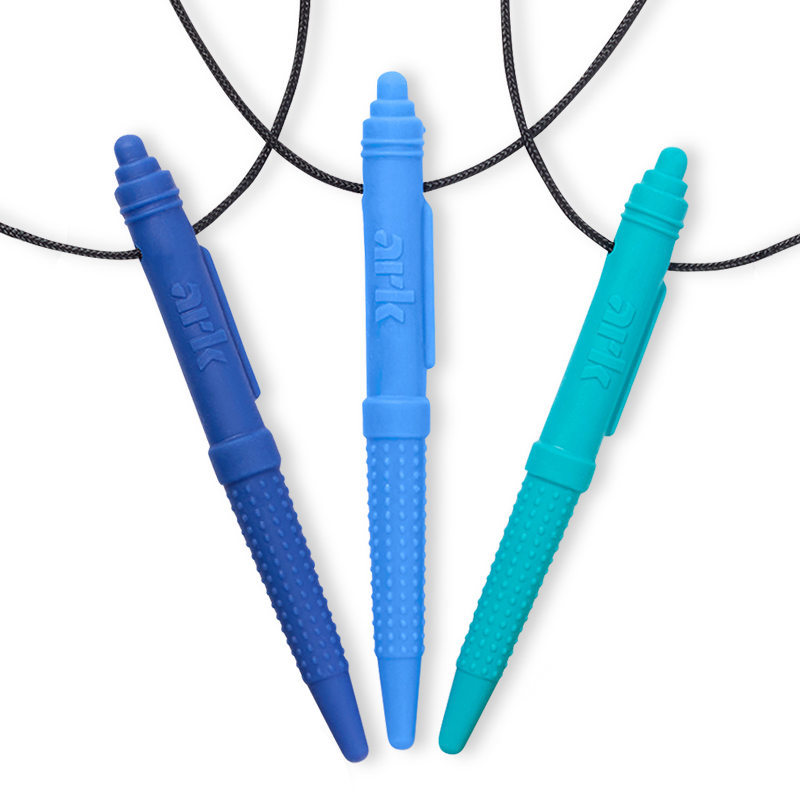 CalmNest Chewable Pen Necklace (Bumpy)