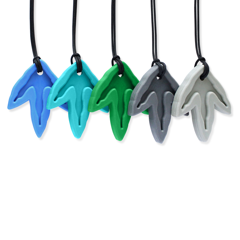 CalmNest Dino-Tracks Chew Necklace