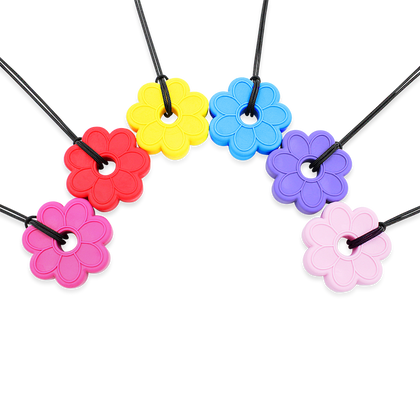 CalmNest Flower Chew Necklace
