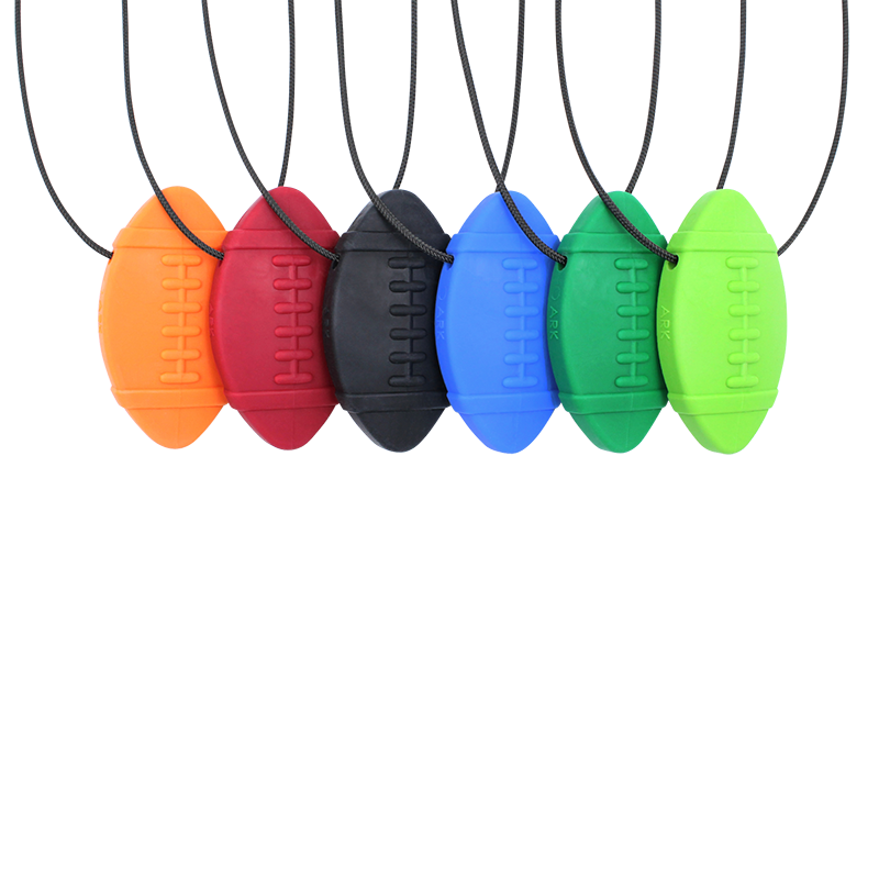 CalmNest Football Chew Necklace