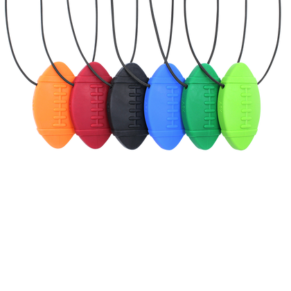 CalmNest Football Chew Necklace