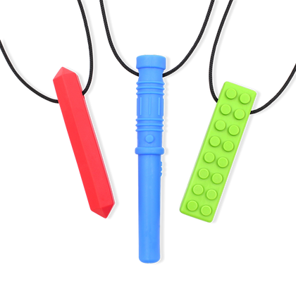 CalmNest Go-To Chew Necklace Pack