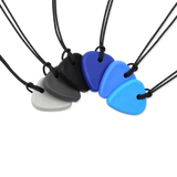CalmNest Guitar Pick Small Thin Chew Necklace