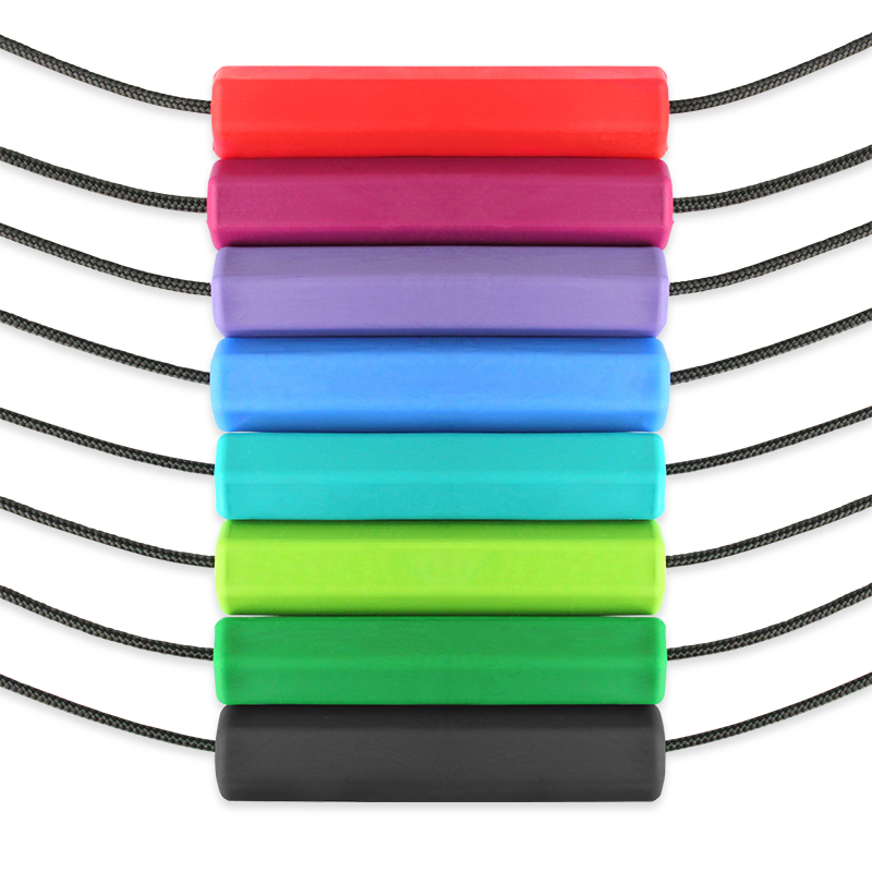 CalmNest Krypto-Bite Chewable Tube Necklace