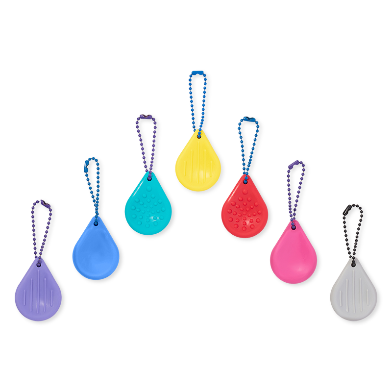 CalmNest ensaStonesT - Calming Keychain Fidgets (3 Pack)