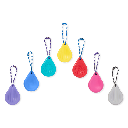 CalmNest ensaStonesT - Calming Keychain Fidgets (3 Pack)