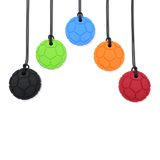 CalmNest occer Ball Chew Necklace